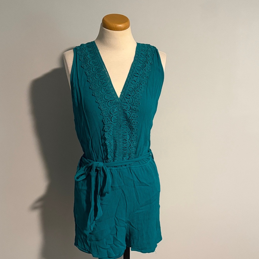 Charlotte Russe Teal Romper